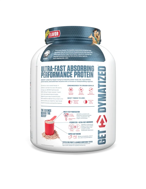 Proteina ISO 100 5 Lb Cocoa Pebbles Dymatize - Imagen 3