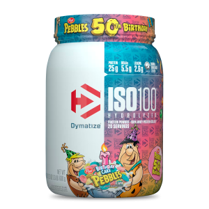 Proteina ISO 100 1.4 Lb Birthday Cake Pebbles Dymatize