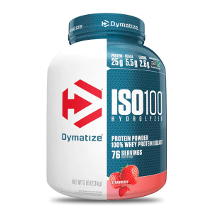 Proteina ISO 100 5 Lb Strawberry Dymatize