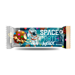 Barra Proteina Junior 30 G Vanilla Space Protein