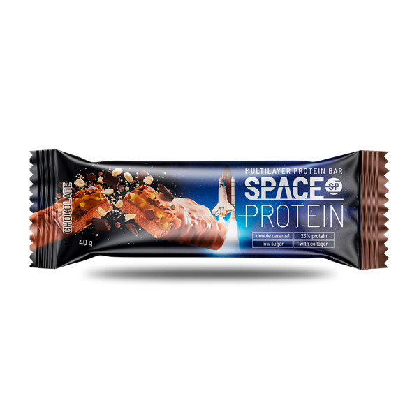 Barra Proteina Multilayer 40 G Chocolate Space Protein