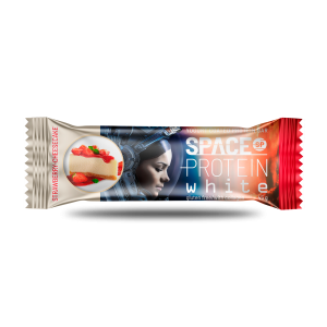 Barra Proteina White 45 G Strawberry Cheesecake Space Protein