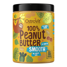 Snack 100% Mantequilla Mani 1000 G Smooth Ostrovit