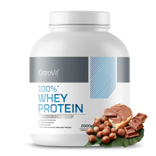 Proteina 100% Whey 2000 G Hazelnut Cream Ostrovit