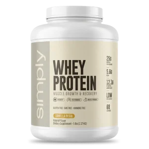Proteina 100% Whey 5 Lb Vanilla Simply