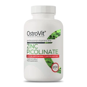 Vitamina Zinc Picolinato 200 Tabs Ostrovit