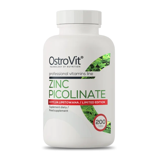 Vitamina Zinc Picolinato 200 Tabs Ostrovit