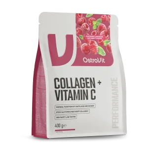 Colageno Vitamina C 400 G Raspberry Lemonade With Mint Ostrovit
