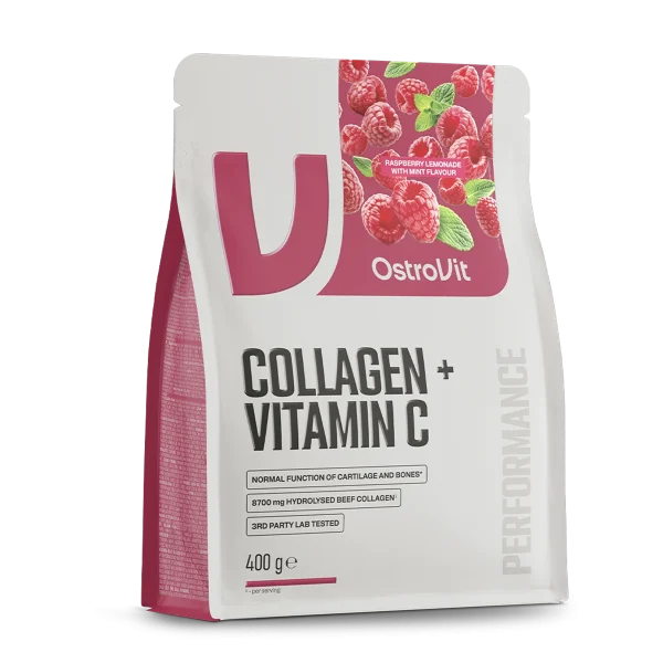 Colageno Vitamina C 400 G Raspberry Lemonade With Mint Ostrovit