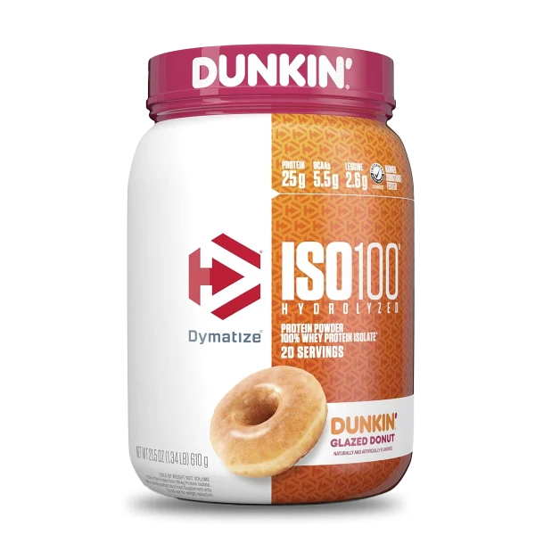 Proteina ISO 100 1.4 Lb Dunkin Glazed Donut Dymatize