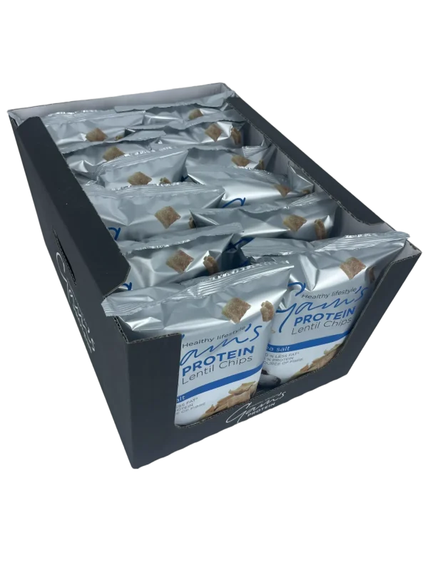 Snack Chips De Lenteja Proteica 65 G Sea Salt Gams - Imagen 5