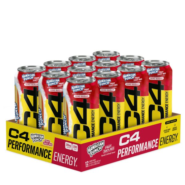 Energetica C4 Performance Energy 473 Ml Hawaiian Punch Fruit Juice Cellucor - Imagen 2