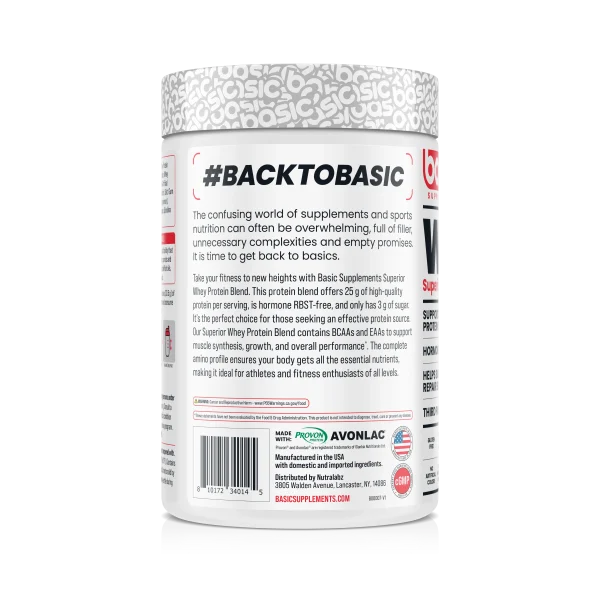 Proteina Whey 2 Lb Blue Marshmallow Basic - Imagen 3