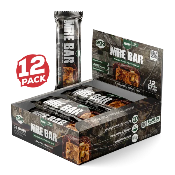 PRONTO CONSUMO: MRE PROTEIN BAR CARAMEL TRAIL MIX - Imagen 2