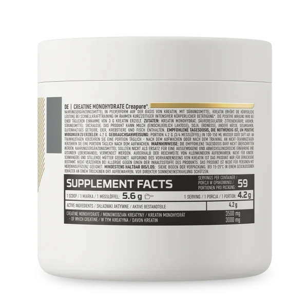Creatina Creapure 250 G Cola And Rum Ostrovit - Imagen 3