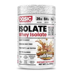 Proteina Isolate 2 Lb Caramel Cold Brew Basic