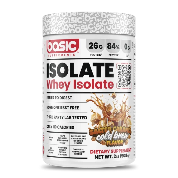 Proteina Isolate 2 Lb Caramel Cold Brew Basic