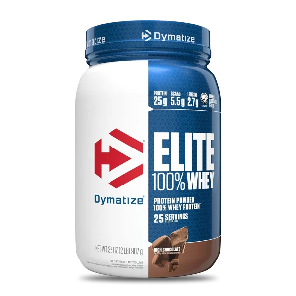 Proteina Elite 100% Whey 2 Lb Rich Chocolate Dymatize