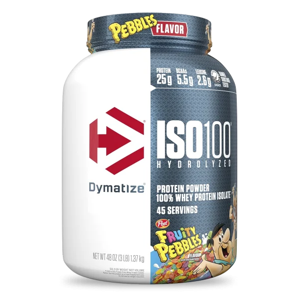 Proteina ISO 100 3 Lb Fruity Pebbles Dymatize