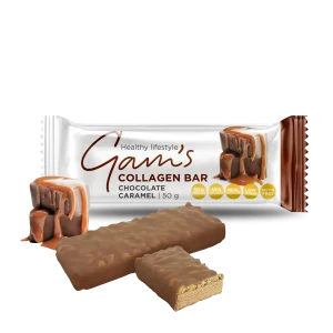 Barra Proteina Collagen 50 G Chocolate Gams