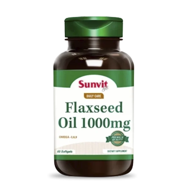 Omega 3-6-9 Flaxseed 60 Caps Sunvit