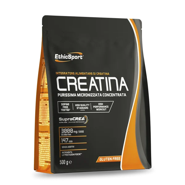 Creatina Ethic Sport 500 g SupraCREA™ sin sabor