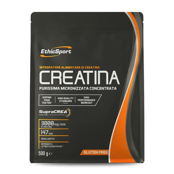 Envase de Creatina Ethic Sport 500 g micronizada SupraCREA™