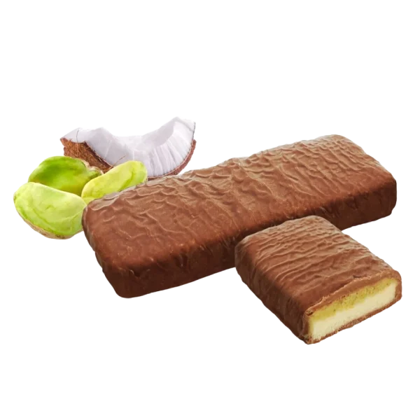 Barra Proteina Estilo Chocolate Dubai 60 G Pistachio And Coconut Gams - Imagen 2