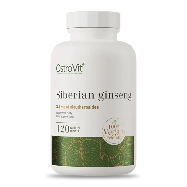 Bienestar Ginseng Siberiano 120 Tabs Ostrovit
