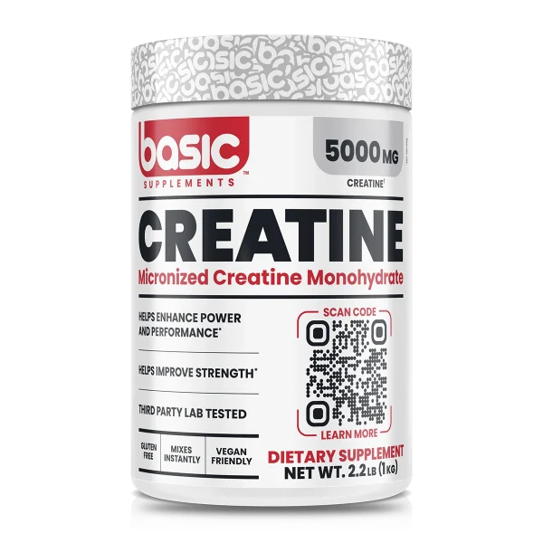 CREATINA 1000 G SIN SABOR BASIC