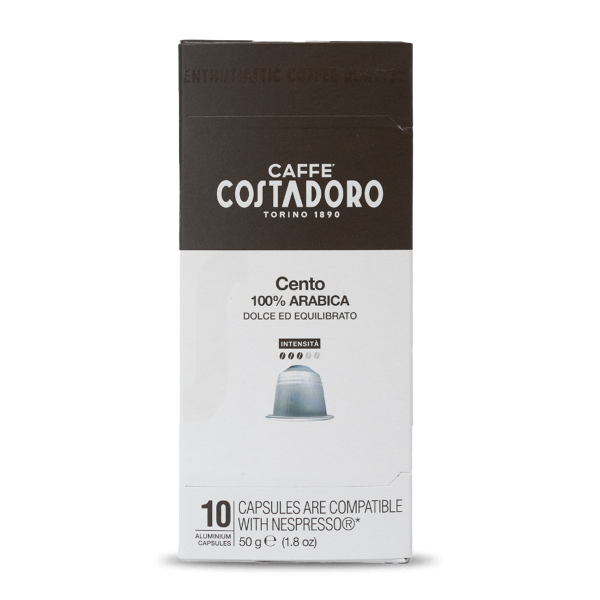 Cento Café Cápsulas Nespresso® Compatibles 10 u Costadoro