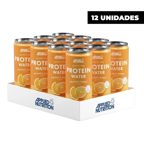 PROTEINA SPARKLING WATER 330 ML ORANGE BURST Applied Nutrition - Imagen 2