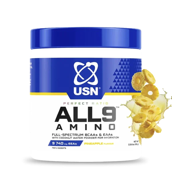 AMINO ALL 9 165 G PINEAPPLE USN