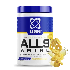 AMINO ALL 9 330 G PINEAPPLE USN