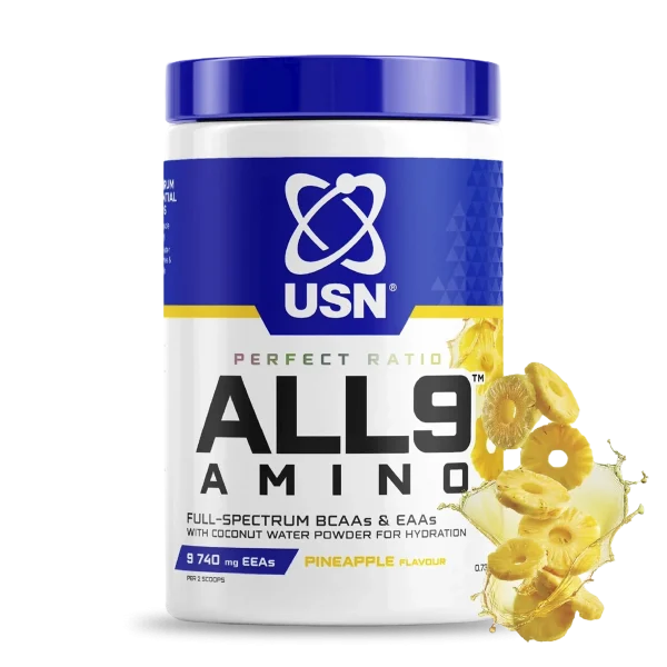 AMINO ALL 9 330 G PINEAPPLE USN
