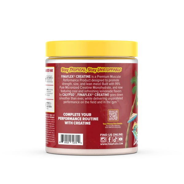 CREATINA CALYPSO 193 G STRAWBERRY LEMONADE FINAFLEX - Imagen 2