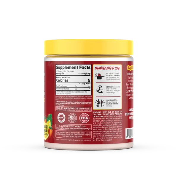 CREATINA CALYPSO 193 G STRAWBERRY LEMONADE FINAFLEX - Imagen 3