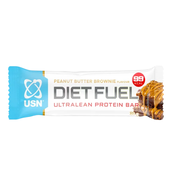 PRONTO CONSUMO: BARRA PROTEINA DIET FUEL 30 G PEANUT BUTTER BROWNIE USN