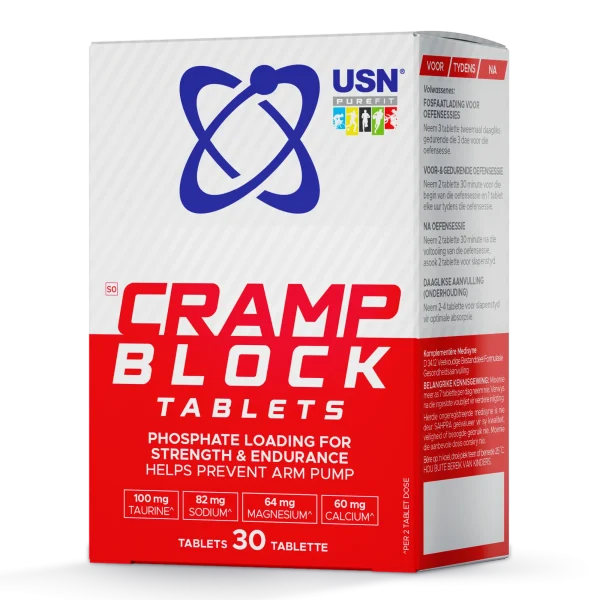 BIENESTAR PUREFIT CRAMP BLOCK 30 CAPULAS USN