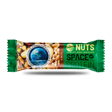 Barra Proteina Nuts Vegan 40 G Almond Pistachos Cashew Space Protein