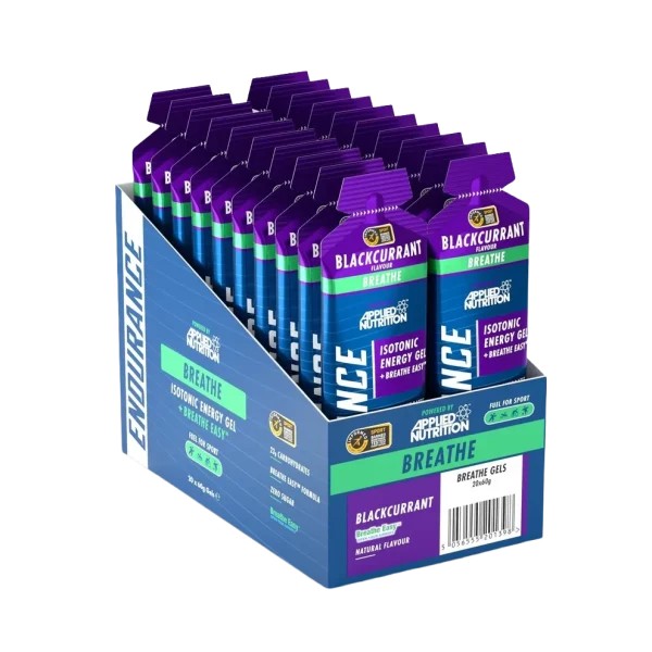 GEL ISOTONIC ENERGY + BREATHE 60 ML BLACKCURRANT Applied Nutrition - Imagen 2