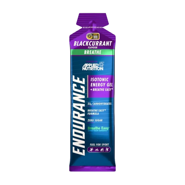 GEL ISOTONIC ENERGY + BREATHE 60 ML BLACKCURRANT Applied Nutrition