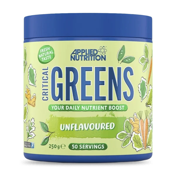 BIENESTAR CRITICAL GREENS 250 G SIN SABOR Applied Nutrition