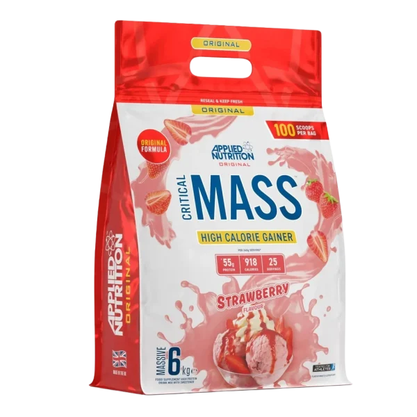 GAINER CRITICAL MASS ORIGINAL 6 KG STRAWBERRY Applied Nutrition
