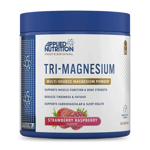 VITAMINA TRIPLE MAGNESIO 200 G STRAWBERRY RASPBERRY Applied Nutrition