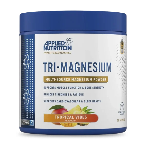 VITAMINA TRIPLE MAGNESIO 200 G TROPICAL VIBES Applied Nutrition
