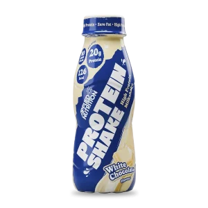PRONTO CONSUMO: AN RTD HIGH PROTEIN SHAKE 330 ML WHITE CHOCOLATE