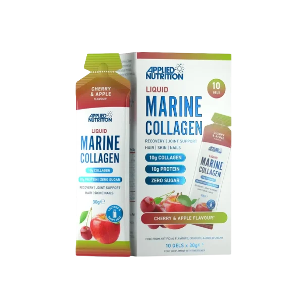 COLAGENO MARINO LIQUIDO 30 G x 10 SACHET CHERRY APPLE Applied Nutrition