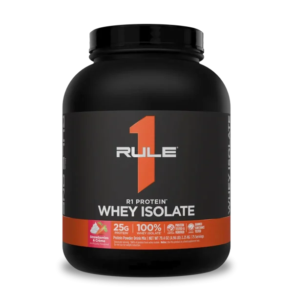 PROTEINA ISOLATE 5.03 LB STRAWBERRY AND CREME RULE1