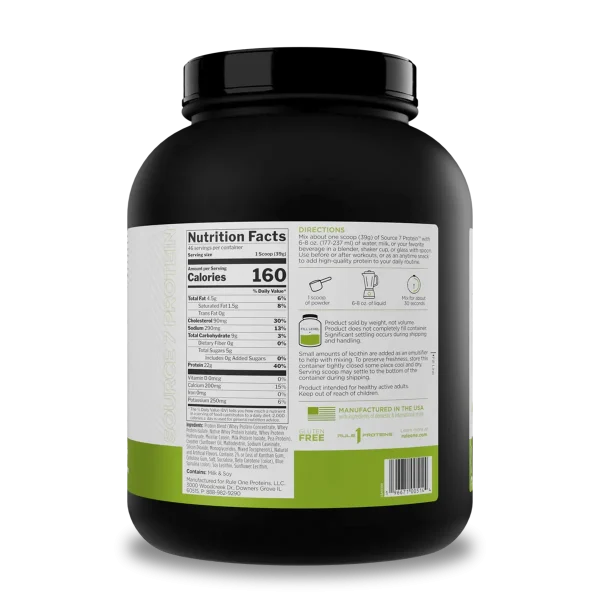 PROTEINA SOURCE 7 3.96 LB PISTACHIO RULE1 - Imagen 2